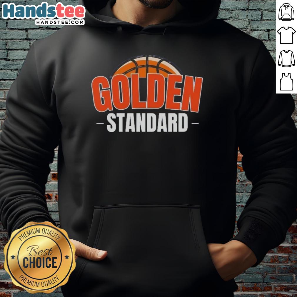 Stylish Nice Golden Standard Hoodie in soft fabric, perfect for casual wear or cozy layering. Ideal for all occasions.