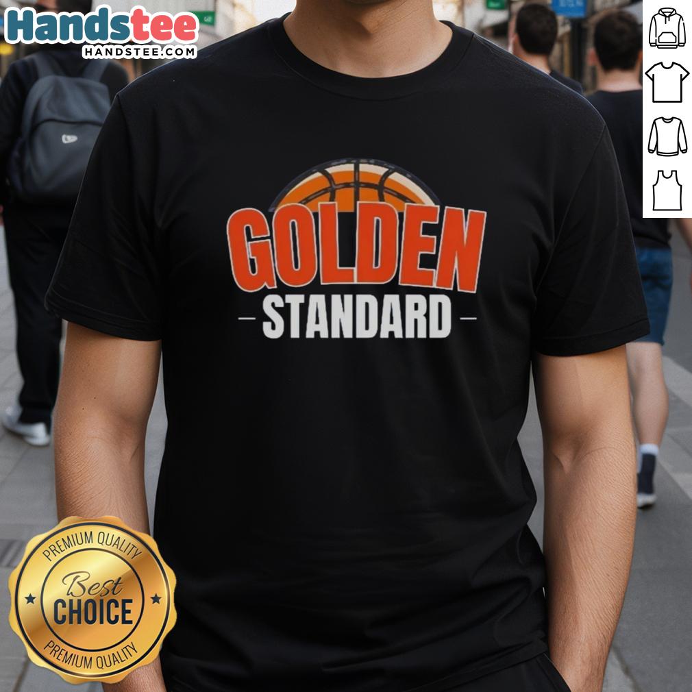 Nice Golden Standard T-Shirt featuring a stylish design, perfect for casual wear and everyday comfort.