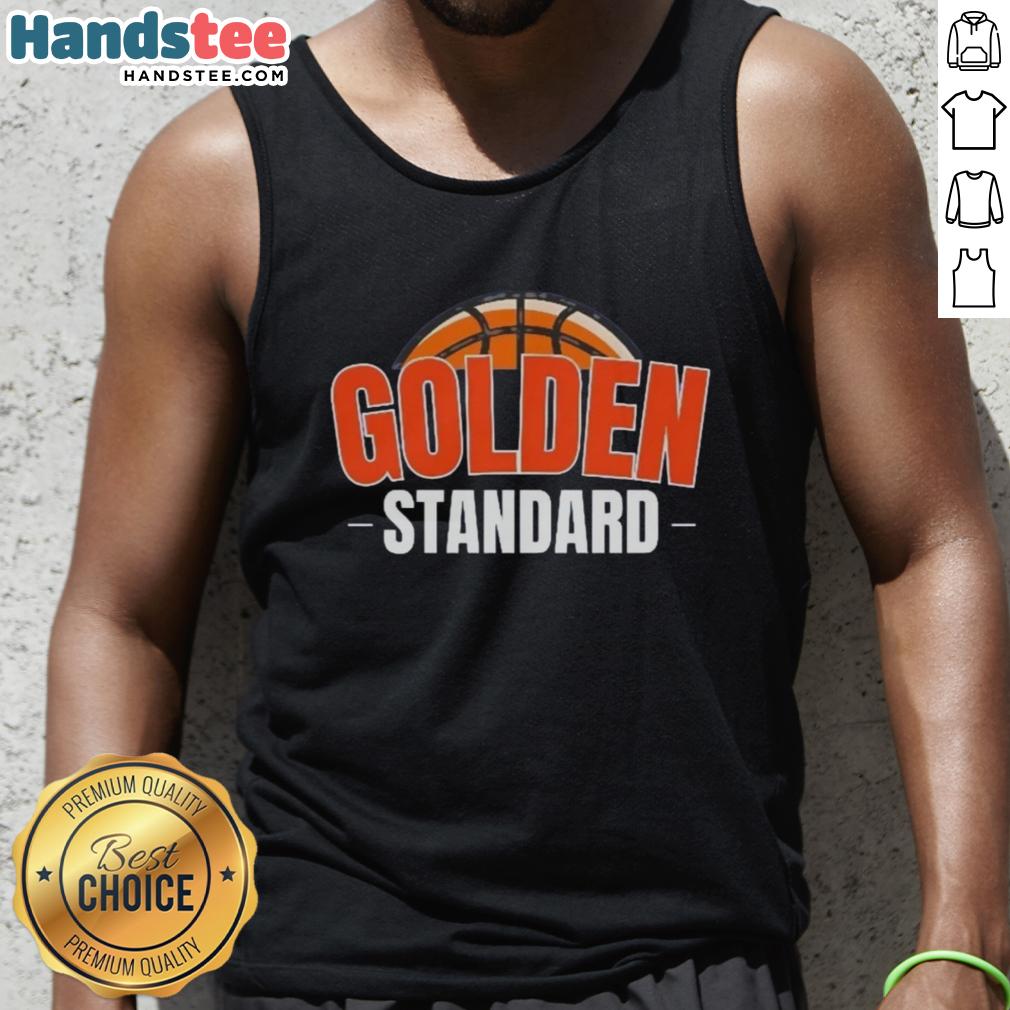 Stylish Nice Golden Standard Tank Top featuring a sleek design, perfect for casual summer outfits and versatile wear.