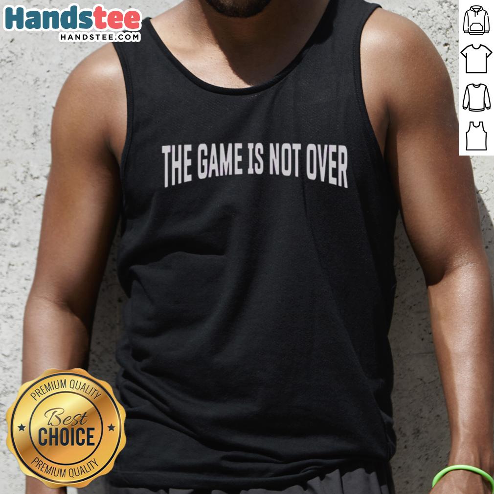 TCU Horned Frogs tank top featuring 'Nice - The Game Is Over' design, perfect for fans celebrating their team.