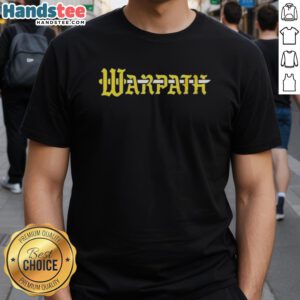 Nice Warpath Buffalo Sabres Hockey T-Shirt featuring team logo and vibrant colors, perfect for fans and game day.