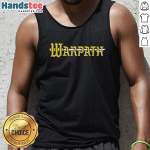 Nice Warpath Buffalo Sabres hockey tank top in blue, perfect for fans showing team spirit during games or workouts.