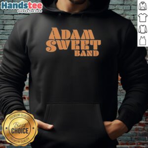 Official Adam Sweet Band Logo Hoodie featuring a stylish design and vibrant colors for fans of the band.