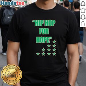 Official Boston Celtics Hip Hop For Hope T-Shirt featuring vibrant design, perfect for fans and supporters of the team.