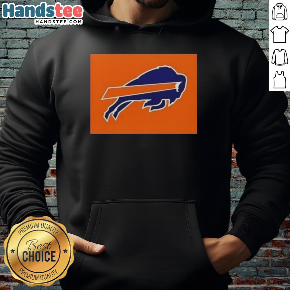 Original Buffalo Bills X Cleveland Browns logo hoodie showcasing team pride and stylish design for fans.