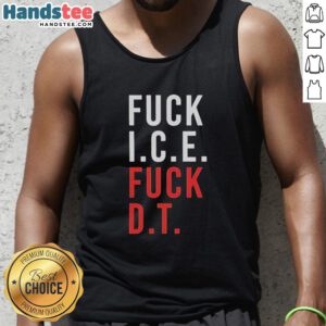 Alt Text: Stylish Original Fck Ice and Fck Dt tank top for casual wear, featuring bold graphic design and comfortable fit.
