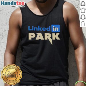 Original Linked In Park tank top featuring a stylish design and vibrant colors, perfect for casual summer wear.