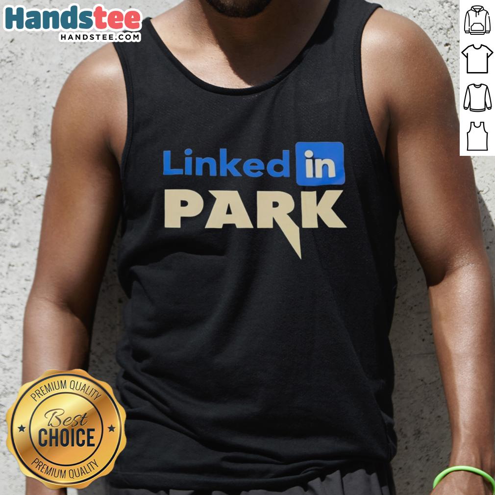 Original Linked In Park tank top featuring a stylish design and vibrant colors, perfect for casual summer wear.
