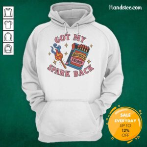 Alt Text: Original Matchbox and Match Fire Bad Bitch Energy hoodie showcasing vibrant design and bold text for confidence.