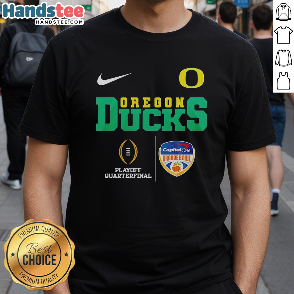 Original Oregon Ducks NCAA 2026 Cotton Bowl Champions T-Shirt featuring vibrant team graphics and championship logo.
