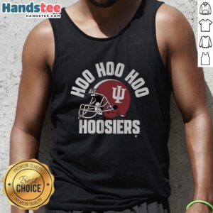 Premium Indiana Football Hoo Hoo Hoo Hoosiers tank top, perfect for game day and showing team spirit.