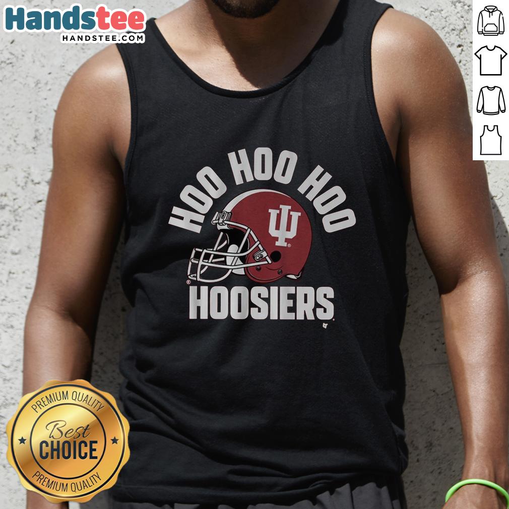 Premium Indiana Football Hoo Hoo Hoo Hoosiers tank top, perfect for game day and showing team spirit.