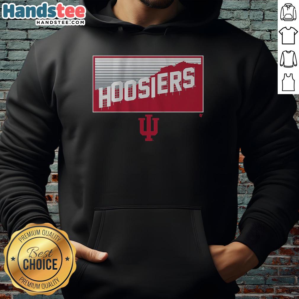 Premium Indiana Football Hoosiers in Hollywood Hoodie, showcasing team spirit and stylish design for fans.