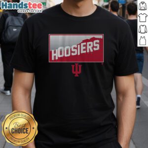 Premium Indiana Football Hoosiers In Hollywood T-Shirt featuring vibrant team colors and iconic logo for fans.