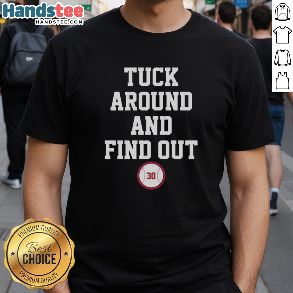 Premium Tuck Around And Find Out Kyle Tucker Los Angeles Dodgers Baseball T-Shirt featuring vibrant graphics.