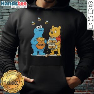 Good Character Swap Cookie and Honey Jar Mashup Hoodie featuring vibrant graphics and cozy design for stylish comfort.
