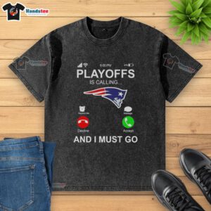 Good New England Patriots Playoffs t-shirt featuring bold text for fans ready to support their team in the postseason.