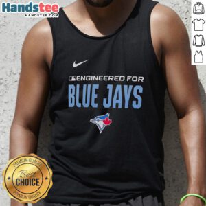 Stylish Nice Engineered tank top featuring the Toronto Blue Jays MLB logo, perfect for fans and casual wear.