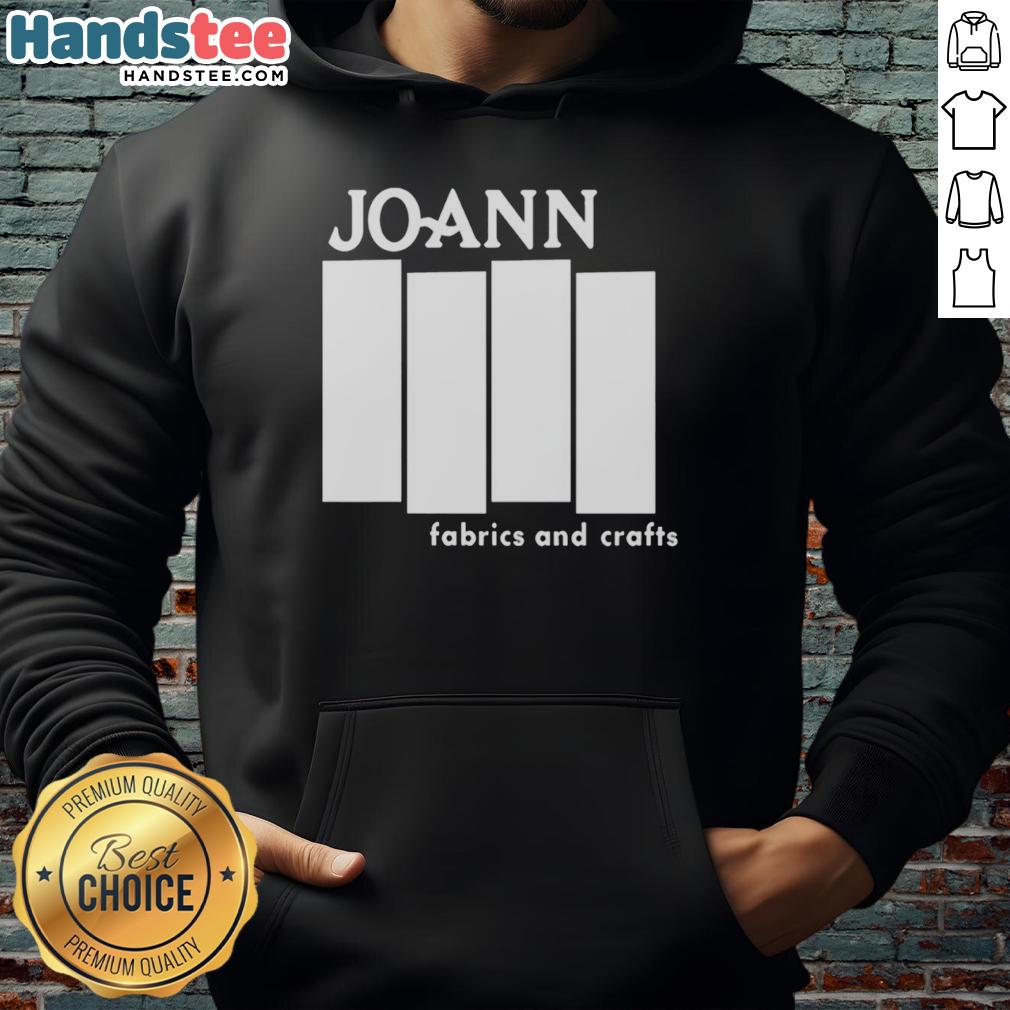 Official Joann Fabric and Craft Hoodie in vibrant colors, perfect for crafting enthusiasts and cozy wear.