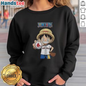 Alt Text: Original One Piece Boston Red Sox 2026 Sweatshirt featuring iconic logo and vibrant team colors.