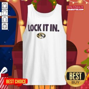 Alt Text: Good Missouri Tigers 2026 Lock It In tank top featuring vibrant team colors and bold logo design for fans.