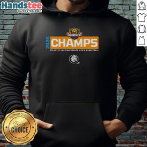 Alternative view of Nice Atlantic Sun Conference Men's Basketball 2026 Champs T-Shirt