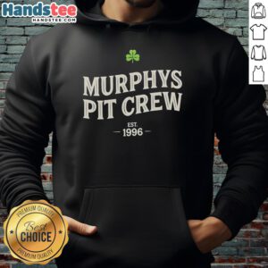 Nice Murphy's Pit Crew Est 1996 hoodie featuring a stylish design and vibrant colors, perfect for fans and casual wear.