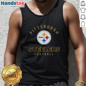 Stylish Nice Pittsburgh Steelers football logo tank top perfect for fans and summer wear.
