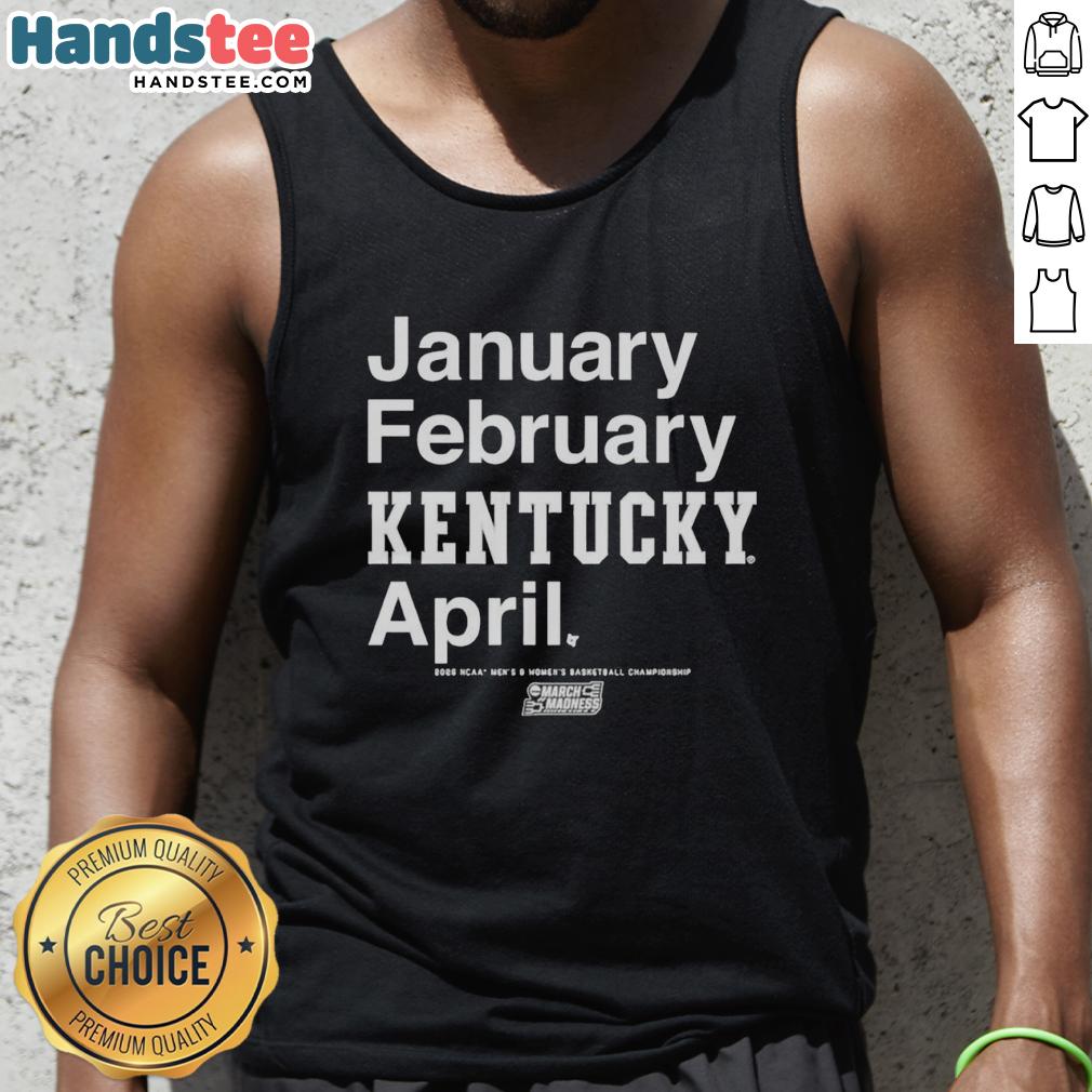Alt Text: Official Kentucky Wildcats NCAA March Madness 2026 men's and women's basketball tank top, showcasing team pride.