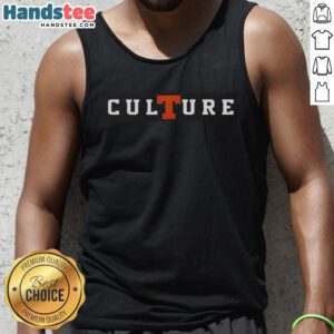 Official McConaughey Texas Longhorns culture tank top featuring bold logo and vibrant colors, perfect for fans.