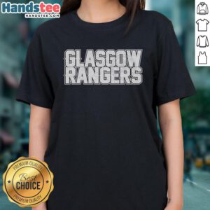 Original Glasgow Rangers Ladies Tee featuring the team's emblem and stylish design, perfect for fans and casual wear.