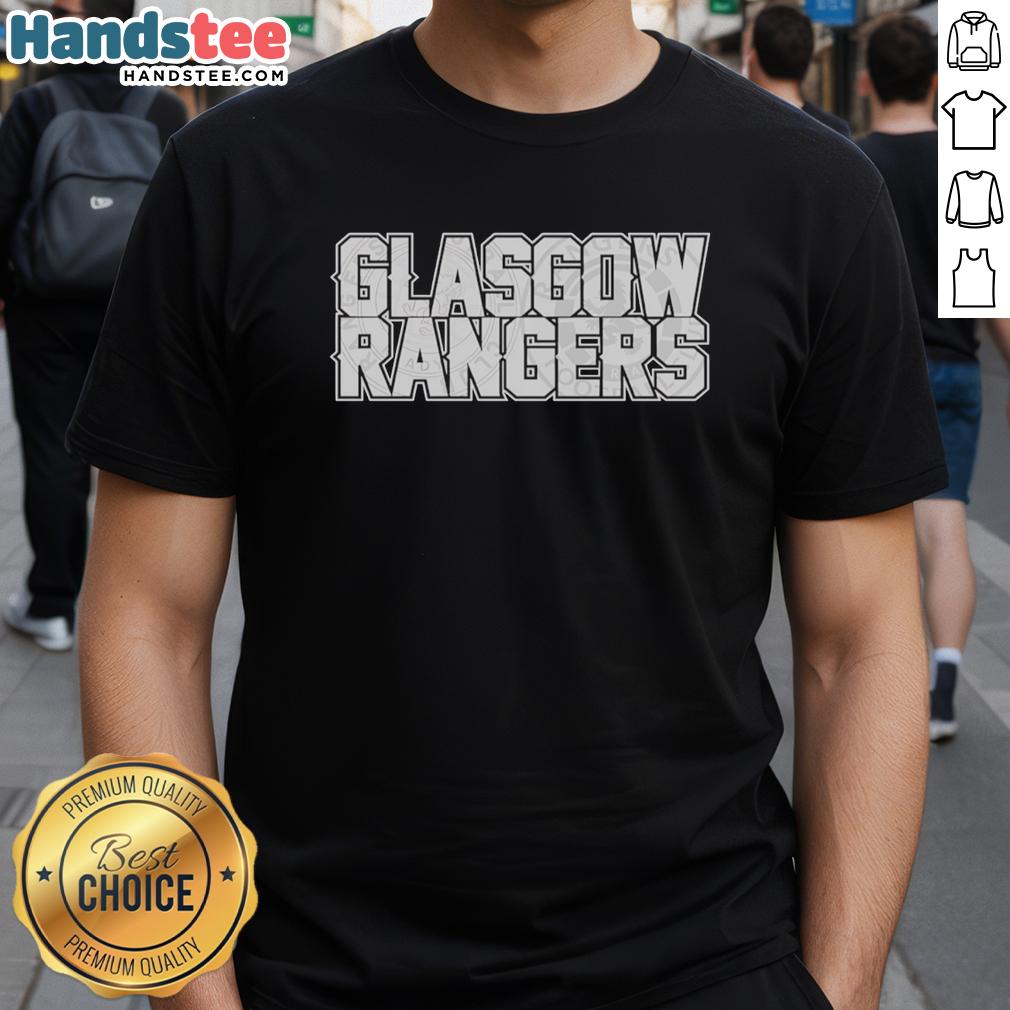 Original Glasgow Rangers T-Shirt featuring the iconic club logo and vibrant colors, perfect for fans and collectors.