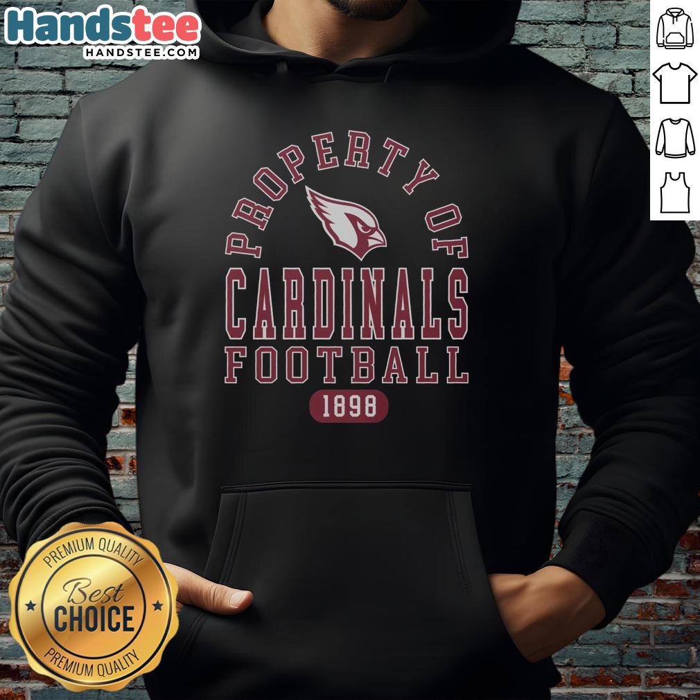 Premium Arizona Cardinals Football Property 1898 Hoodie featuring team logo and stylish design for fans.