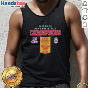 Alt Text: Premium Arizona Wildcats Men's Basketball Champions 2026 tank top featuring team logo and vibrant colors.