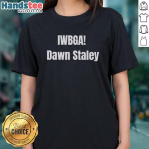 Good IWBGA Dawn Staley Ladies Tee featuring a stylish design perfect for fans and supporters of women's basketball.