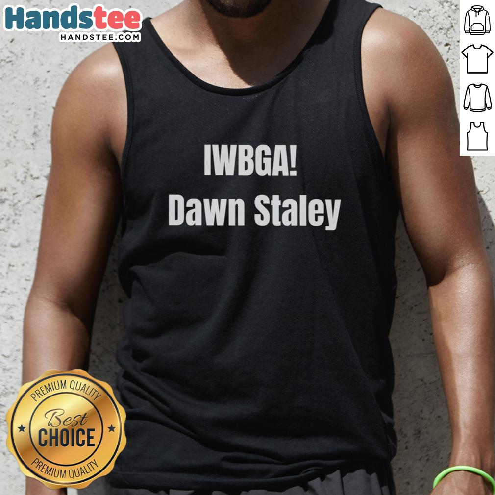 Alt Text: Dawn Staley tank top from Good IWBGA featuring a stylish design, perfect for sports fans and basketball enthusiasts.