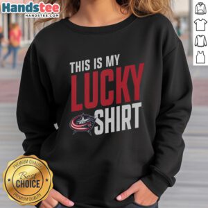 Hot Columbus Blue Jackets sweatshirt, showcasing team spirit and style, perfect for game day and fans alike.