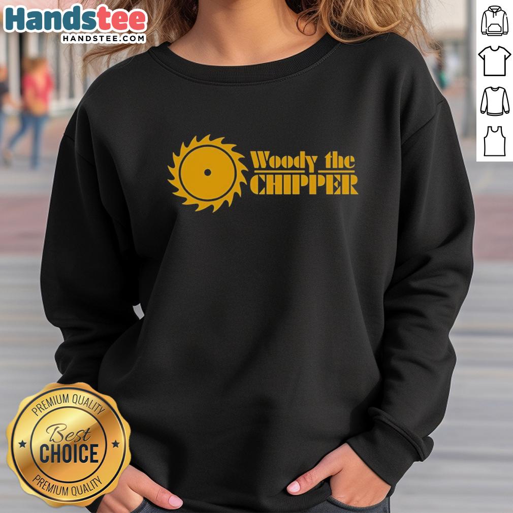 Original Woody The Chipper Sweatshirt featuring a cozy design and vibrant graphics perfect for casual wear.