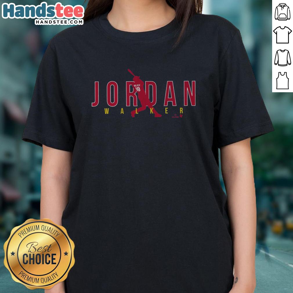 Premium Jordan Walker Swingman Ladies Tee featuring stylish design and comfortable fit for fans and fashion lovers.