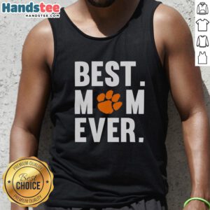 Alt Text: Stylish Clemson Tigers Mom shirt for Mother's Day, featuring a vibrant logo, perfect for passionate fans and celebrations.