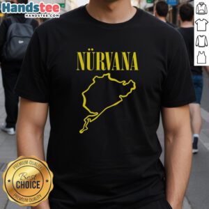 Awesome Nurvana In Vroom T-Shirt featuring a vibrant design and bold graphics for music and car enthusiasts.