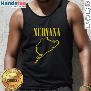 Awesome Nirvana in Vroom tank top featuring a vibrant design, perfect for music lovers and casual wear enthusiasts.