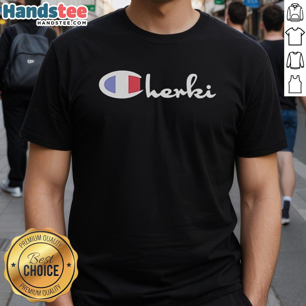 Good Cherki Style Champion T-Shirt in vibrant colors, showcasing a trendy design perfect for casual wear.