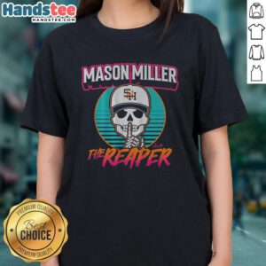 Good Mason Miller Shh Diego Ladies Tee featuring a stylish design, perfect for casual wear and showcasing trendy fashion.