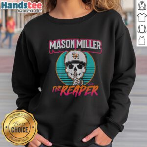 Good Mason Miller Shh Diego Sweatshirt in casual style, perfect for cozy days and trendy outfits.