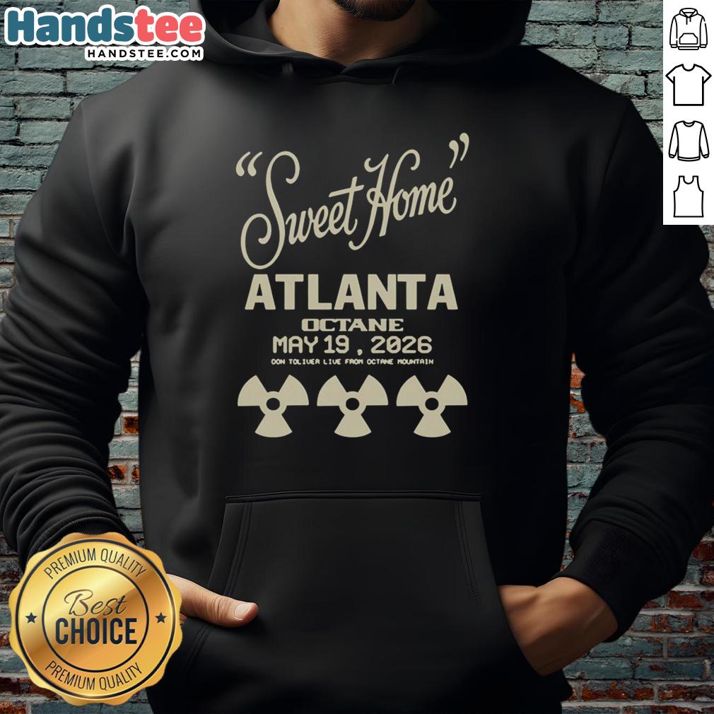 Don Toliver Octane Tour Atlanta hoodie from the Official Sweet Home collection, May 19, 2026.