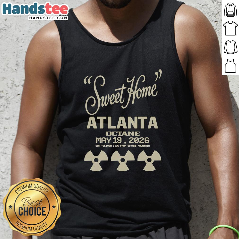 Official Sweet Home Don Toliver Octane Tour in Atlanta, May 19, 2026, featuring a stylish tank top design.