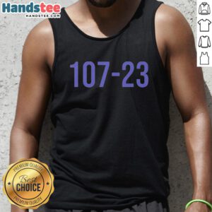 Premium 107 23 Golden State Valkyries tank top featuring a stylish design and vibrant colors for a trendy summer look.