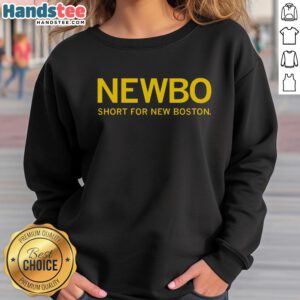 Premium Newbo Short for New Boston Sweatshirt featuring stylish design and comfortable fit, perfect for casual wear.