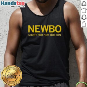 Premium Newbo Short for New Boston Tank Top showcasing stylish design and comfortable fit for casual wear.
